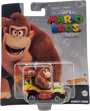 Hot Wheels Super Mario Bros Movie Nintendo Donkey Kong DieCast Mattel Toy 164