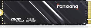 Fanxiang S690Q 2TB SSD NVMe M.2 2280 PCIe Gen4 , Up to 5200MB/s, Internal Gaming SSD for PS5, 3D NAND QLC, SLC Cache Solid State Drive Upgrade Storage for PC/Laptops