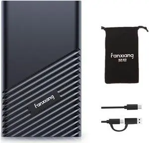 Fanxiang 500GB External SSD Portable, Up to 2050MB/s External Solid State Drive External Hard Drive, USB 3.2 Gen2 Type-C SSD for iPhone 15/Pro/PC/Laptops/Creators/Gaming