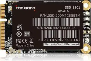 Fanxiang mSATA SSD 512GB 3D NAND SATA III ,3D NAND TLC  Mini SATA III Internal Solid State Drive ,up to 550MB/s 6Gb/s,For PC /Desktop/ Laptop