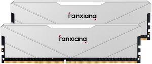 Fanxiang 32GB (2 x16GB ) 288-Pin PC RAM DDR4 3200 (PC4 25600) for Intel XMP 2.0 & AMD Non-ECC UDIMM for PC Gaming Desktop Memory