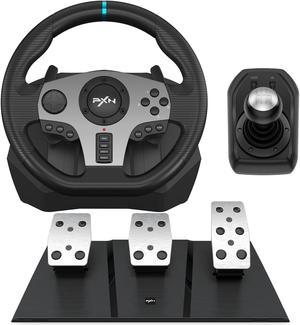 PXN Gaming Racing Wheel V9 Xbox Steering Wheel 270/900° Car Simulation with Pedal and Shifter, Paddle Shifters Driving Wheel for PS4, Xbox One, Xbox Series X|S, PC, Switch