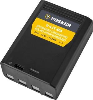 Extra Rechargeable Lithium Battery Pack for V300 & VKX Mobile Security Cameras, Long Lasting Lithium battery, Fast Charge 14 000mAh Capacity, Weather Resistant