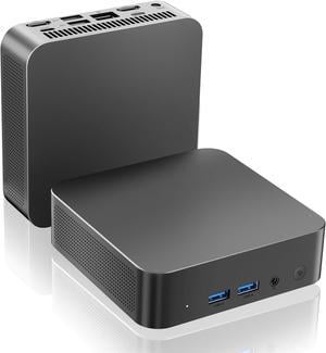 Mini PC N100 16GB DDR4 RAM 512GB SSD 12th Gen Alder Lake 4Cores 4Threads(up to 3.4GHz) Tiny Computer Support 4K Dual HDMI 3 Screen Display Type-C WiFi 5 BT4.2 PD Power Input Win11 Pro