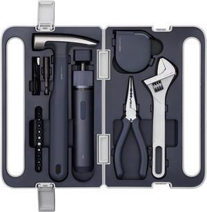 Electric Screwdriver Tool Set, High-end Tool Kit, Outstanding Appearance, Compact & Portable, Minimalism Design, Hidden Buckle, Safe & Practical, High-end Tools Kit for Home Repairs/Daily Use
