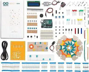 Official Arduino Starter Kit [K000007] (English Projects Book) - 12 DIY Projects with All Necessary Electronic Components and Instructions - origianl kit by Arduino from Italy