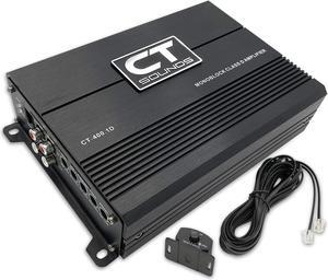 CT-400.1D Compact Class D Car Audio Monoblock Amplifier, 400 Watts RMS