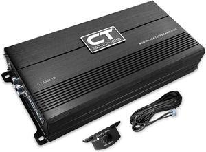 CT-1000.1D Compact Class D Car Audio Monoblock Amplifier, 1000 Watts RMS