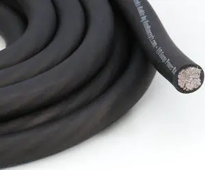 KnuKonceptz Kolossus Flex Kable OFC 4 Gauge Battery Power Wire Copper Cable Black (20 ft)