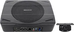 Rockville SS10P 10" 800w Slim Under-Seat Active Powered Car/Truck Subwoofer Sub,green
