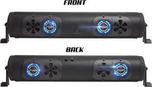24 Inch G2 Bluetooth Party Bar Speaker System&LED Illumination System for Off Road, Golf Cart, Marine, and Outdoor | BPB24-G2