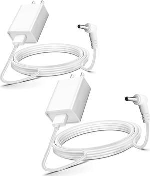 5-Pack Indoor/Outdoor Power Adapter Charger for Ring Stick Up Cam Plug-in/Ring Stick Up 2nd Gen, Ring Spotlight Cam,Ring Pan Tilt Stick Up Camera Plug in Charging Cord Cable (4m/13.2ft) White