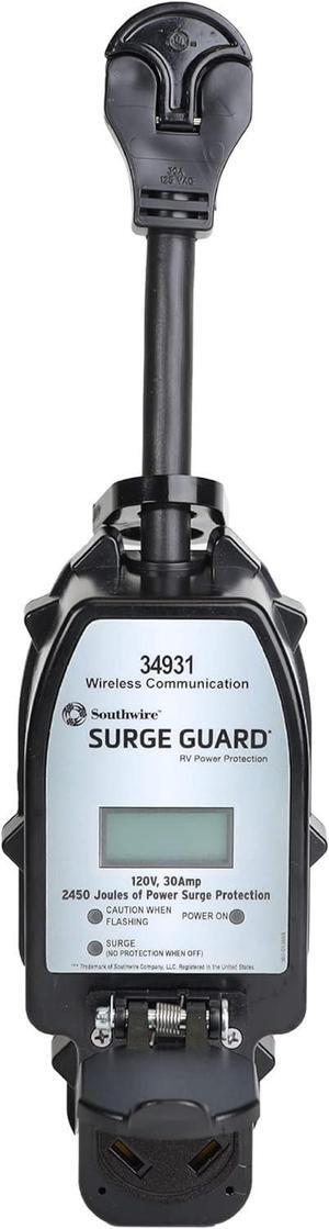 Surge Guard Portable 30-Amp 120-Volt Wireless Communication-Capable Surge Protector