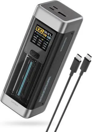 CUKTECH 20 Power Bank, 140W 25,000mAh Portable Laptop Charger, 3-Port, Smart TFT Display, PD3.1 PPS Protocol Battery Pack for MacBook Pro/Air, Surface Pro, iPhone 15/14, Samsung S24, iPad and More CUKTECH 20 Power Bank, 140W 25,000mAh Portable Laptop Charger, 3-Port, Smart TFT Display, PD3.1 PPS Protocol Battery Pack for MacBook Pro/Air, Surface Pro, iPhone 15/14, Samsung S24, iPad and More