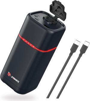 20000mAh/74Wh Power Bank with AC Outlet for Laptop,80W(Peak 100W) Laptop Charger,Smartphone Power Bank, 30W Type-C/USB-A Ports,Fast Charging Lightweight Portable Power Station for Home/Travel