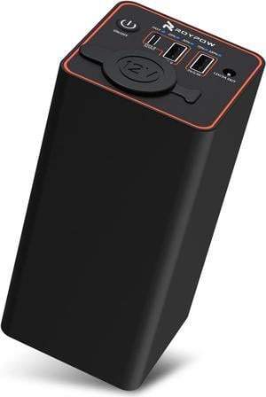 30W PD Portable Charger with 12V/10A Cigarette Lighter Socket, 86.58Wh USB C Laptop Power Bank, 18W QC& 12V DC External Battery Pack, Perfect for MacBook Air iPad Phone Dash Cam or Camping