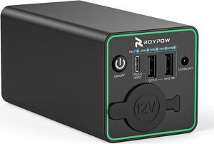 30W PD Portable Charger with 12V 10A Constant Voltage Cigarette Lighter Socket, 86.58Wh USB C Laptop Power Bank, 18W QC & 12V DC Battery Pack, Perfect for Dash Cam Astrophotography or Camping