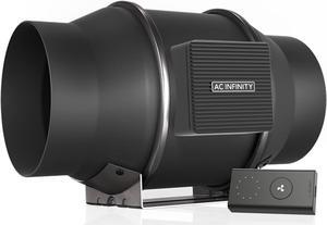 CLOUDLINE PRO S6, Quiet 6 Inline Duct Fan with Speed Controller - EC Motor Ventilation Exhaust Fan for Heating Cooling Booster, Grow Tents, Hydroponics