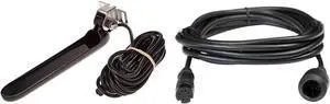 TripleShot Skimmer Transducer for Hook Reveal and HOOK2 Fish Finders, Black