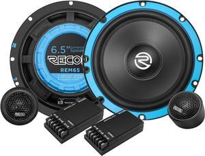 REM65 Echo Series 6.5-Inch Car Audio Component Speaker System
