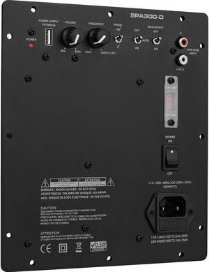 Audio SPA300-D 300 Watt Class-D Subwoofer Plate Amplifier