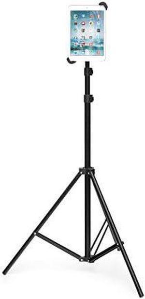 Nootle Large Universal Tablet Mount Adjustable Stand Tripod, Mini Ball Head Travel Case Holder for Standard to Large iPads, iPad Pro, and Other Tablet Height Tall Compass Standing