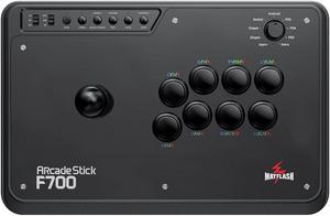 Arcade Stick F700 for PS5, PS4, Switch, Windows, Apple, Android and more. Fight Stick Support Wireless Bluetooth, 2.4G Receiver and Wired Connection