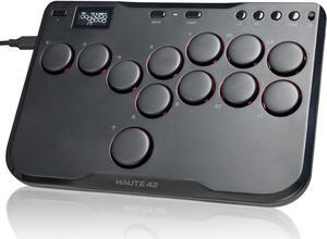 Arcade Stick P12, All-Button Arcade Controller for Switch, PC, PS4, PS3, Steam Deck, Arcade Fight Stick with Turbo & Custom RGB, Supports Hot-Swap & SOCD