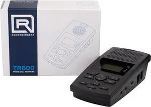 TR600 Landline Phone Call Recorder for Analog/IP/Digital Lines, Automatic Telephone Recording Device - 16GB