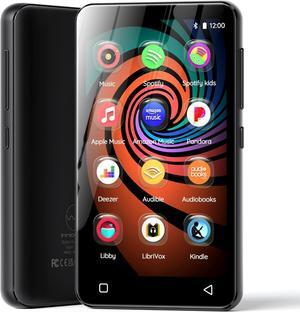 160GB MP3 Player with Bluetooth and WiFi, innioasis Music Player with Spotify,Pandora, Music,4" Touch Screen Android MP4 MP3 Player for Kids with Libby,Audible,Spotify Kids(Black)
