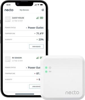 RV Temperature & Humidity Monitor - [4G LTE] No Monthly Fees and No WiFi Required - Power Outage Sensor, Instant Alerts, for Pet Safety & Home