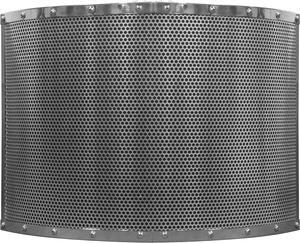 Pro Audio RF-30 Studio Microphone Reflection Filter Isolation Shield Absorber Filter Vocal Isolation Booth with Lightweight Aluminum Panel, Thick Soundproofing Foams for Mic Stand