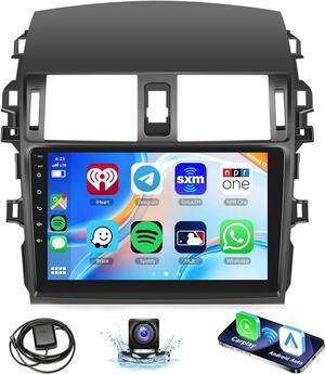 Radio for Toyota Corolla 2009-2013 Android 13 Car Stereo Wireless Carplay, Rimoody 9 inch Touch Screen for Corolla Android Auto Bluetooth GPS WiFi FM Mirror Link RCA + Backup Camera