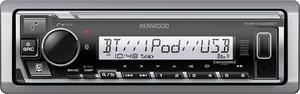KMR-M332BT Car & Marine Stereo - Single Din, Bluetooth Audio, USB MP3, Aux in, AM FM Radio SiriusXM Ready, Weatherproof, Multi Color Illumination