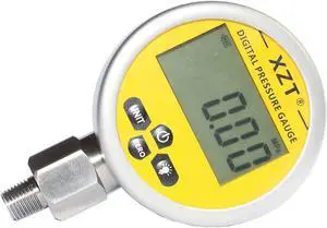 3.15" 10000 PSI Digital Hydraulic Pressure Gauge,Pressure Manometer, Pressure Sensor with 1/4-Inch NPT Connector,Base Entry