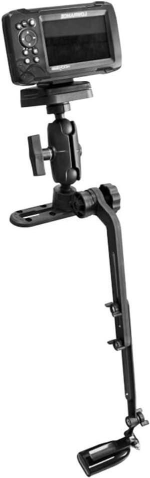 Fish Finder Mount, Kayak Transducer Mounting Arm, Marine Electronics Mounts 1.5" Ball Universal Fish Finder Mount Base Compatible with Scotty Garmin Lowrance Fish Finder