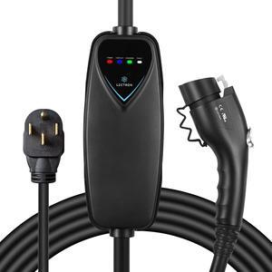 Level 1 EV Charger - ETL Certified, 110V, 15 Amp, 16 ft Extension Cord & J1772 Cable - Portable Electric Car Charger for J1772 EVs with NEMA 5-15 Plug