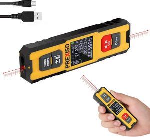 Dual Laser Measure- 230Ft Rechargeable Laser Measurement Tool Ft/Ft+in/in/M Multiple Units, Laser Distance Meter Multifunctional Device for Fast, Accuracy