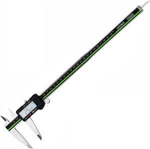 Digital Caliper Stainless Steel with Large LCD Screen 12 Inch Millimeter Fractions Conversion Electronic Vernier Caliper Measuring Tool (12 inch)