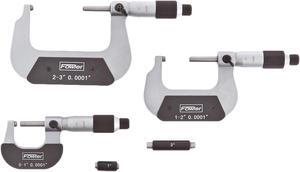 52-229-213-0 Outside Micrometer Set with 0-3" Range (Set of 3)
