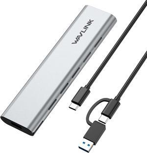 40Gbps M.2 NVMe SSD Enclosure, Tool-Free Installation, NVMe Enclosure for MacBook Compatible with Thunderbolt 4/3/USB4/3.2/3.1/3.0/2.0, Support SSD Size 2230/2242/2260/2280 B+M/M-Key, Max 8TB