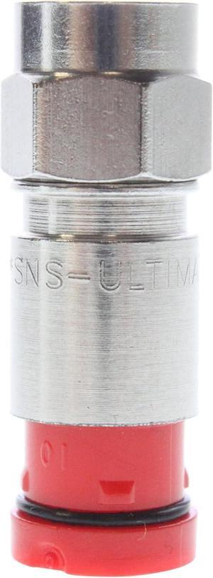 Qty of 50 Rg6 Belden Ultimate Snap-n-Seal Coax Connector Sns1p6u