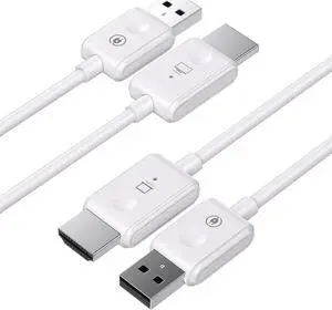 Wireless HDMI Transmitter and Receiver, 1080p Wireless HDMI, Plug and Play, for Streaming Video and Audio from Laptop/PC/Projector to Display