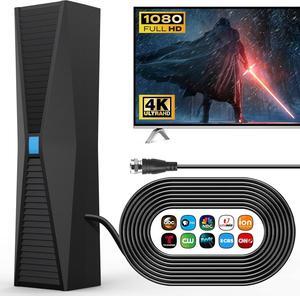 Tv Antenna for Smart TV Indoor, HD TV Antenna Indoor for Local Channels, TV Indoor/Outdoor Suitable for Various Regions, Television Antenna Perfect 1k Miles Long Range Reception for 4k 1080p.