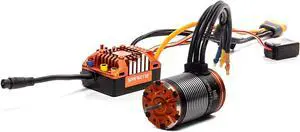 Firma 60A Brushless Smart ESC / 2100Kv Sensored Motor Crawler Combo, SPMXSEMC08, Multicolor