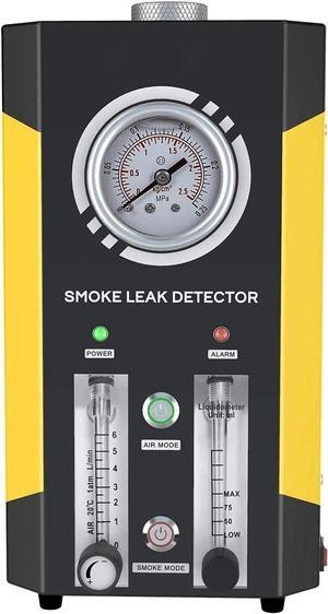Car Smoke Machine, EVAP Smoke Leak Detector, Fuel Leakage Diagnostic Tester, Smoke/AIR Mode Car Conduit Pipe System Leakage Tester,EVAP Smoke Leak Tester for 12V Vehicle Boat with FlowMeter