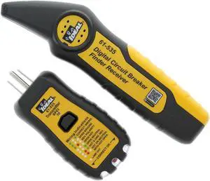 Ideal Electrical 61-535 Digital Circuit Breaker Finder with Digital Receiver and GFCI Circuit Tester