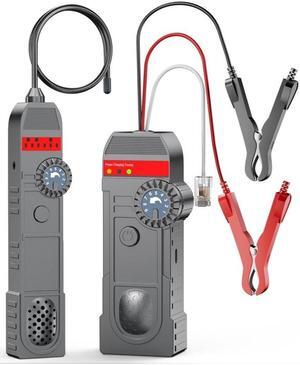 Underground & Wall Cable Locator  Rechargeable Handheld Wire Tracer with Adjustable Sensitivity and Polarity Detection for Cables, Circuit Breakers, Cable Faults