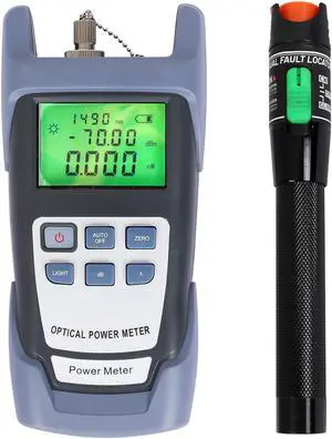 Optic Cable Tester FC SC & 2.5mm 30mV Visual Fault Locator with Sc,Fc Connector and Shoulder Toolkit