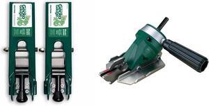 SA903 Gecko Gauge - Siding Mounting Kit & SS724 Snapper Shear Pro - Cutting Tool for Fiber Cement Board - Power Shears Professional Power Tools
